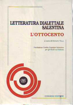 Immagine di Letteratura dialettale salentina. Ottocento